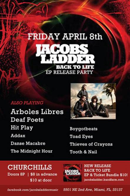 Jacobs Ladder Announces New EP 'Back To Life,' Available On April 1, 2011