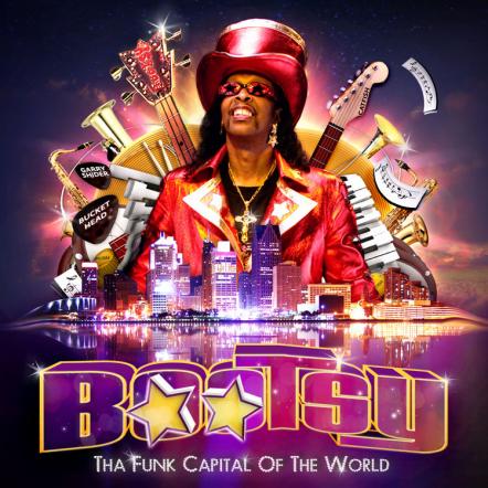 Bootsy Collins Reveals Limited Edition, Holographic 3d Album Art For 'Tha Funk Capital Of The World'