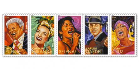 Latin Music Legends: US Postage Commemorative Forever Stamps Honor Entertainment Giants
