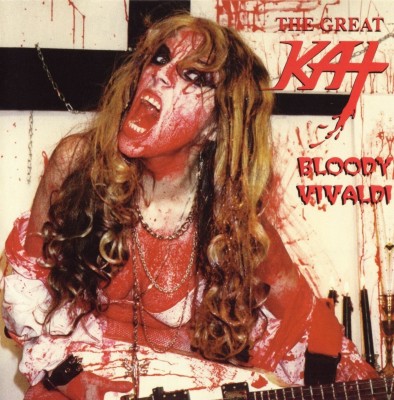 Ugo Names The Great Kat's 'Bloody Vivaldi' CD #6 In 'The Bloodiest Album Covers Of All Time'!