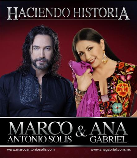 Marco Antonio Solis & Ana Gabriel, Haciendo Historia, On Their First Tour Ever!