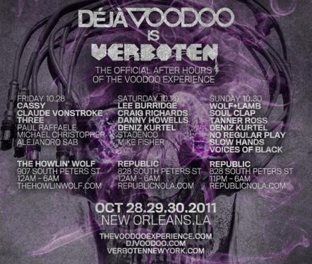 Voodoo Experience & Deja Voodoo Is Verboten After-dark Parties: Halloween Weekend In New Orleans