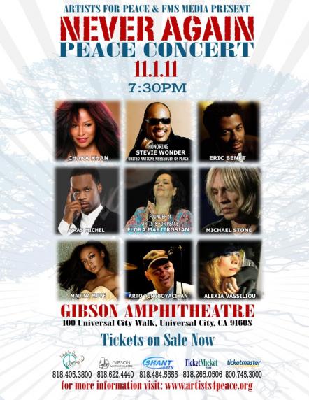 Los Angeles's Biggest Peace Concert Of The Year!