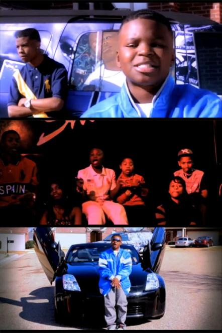 11 Yr-old Rapper Lil Chris Releases Music Video 'Youngen Wit A Swagg' Ft Lil P-Nut, D3