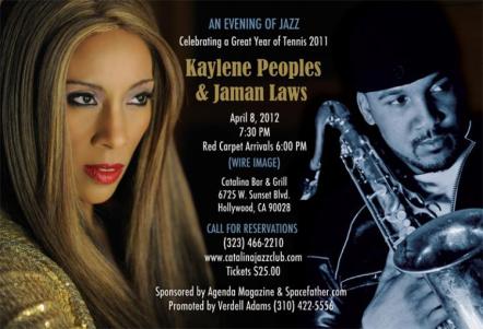 Enjoy A Night Of Jazz With Kaylene Peoples, Jaman Laws, And Guest Performer/Mistress Of Ceremony Chase Masterson On April 8, 2012