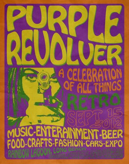 Purple Revolver Brings 60s And 70s Pop Culture To Long Beach; Classic Rock, Bohemian Fashions & Muscle Cars Take Center Stage