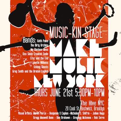 The Only Make Music New York Stage To Feature Great Live Music Plus The Visual Art It Inspires