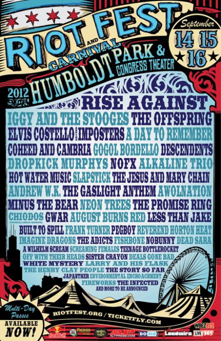 Elvis Costello & The Imposters Play Milwaukee (9/15) And Chicago's Riot Fest (9/16)