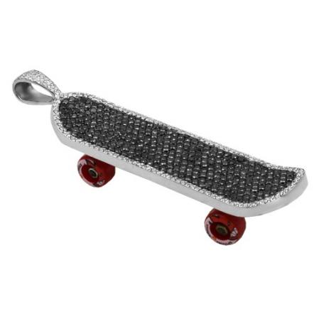 Lil Wayne's Custom Diamond Skateboard Chain