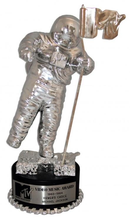 Michael Jackson's MTV Video Music Award For "Thriller" On The Auction Block