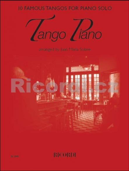 "Tango Piano", Album Of Sheet Music Arranged By Juan Maria Solare, Published By Ricordi Munich