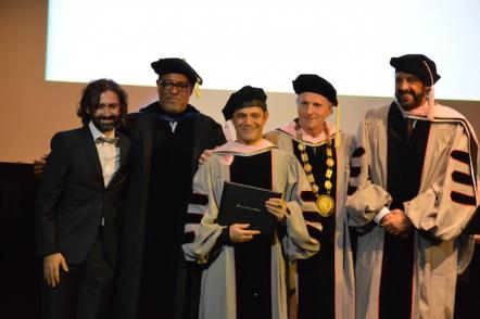 Berklee Bestows Honorary Degree On Alejandro Sanz
