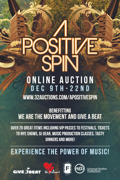 A Positive Spin: Online Fundraising Auction To Benefit Youth Through Electronic Music