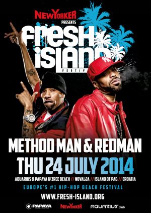 Redman And Method Man Confirmed As First Headliners For FRESH ISLAND FESTIVAL 2014