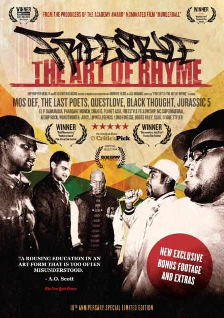 Freestyle - The Art Of Rhyme - 10th Anniversary Special Limited Edition Available Tomorrow On DVD And Digital Formats