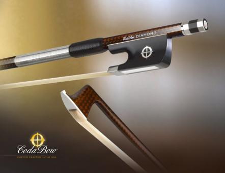 Lisle Violin Shop Announces New Custom Coda Diamond SX Carbon Fiber Bow