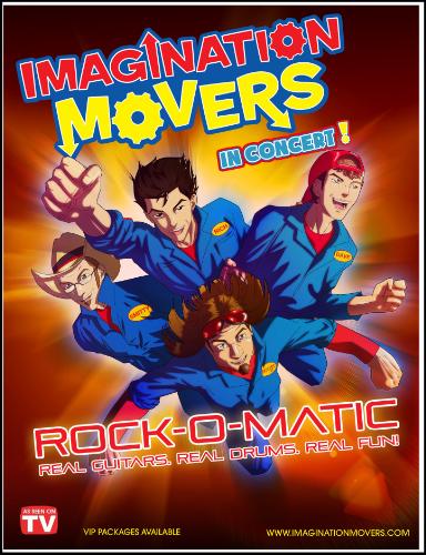 Imagination Movers Seize 2012, New Disney Jr. Episodes, Rock-O-Matic CD/DVD, Nationwide Tour