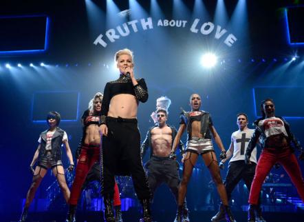 P!nk Kicks Off The Truth About Love World Tour With Sold-Out Opening Night Performance At U.S. Airways Center In Phoenix