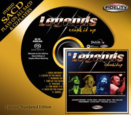 Audio Fidelity To Release LEGENDS 'Crank It Up!' & 'Get It On!' - 34 Classic Rock Tracks Remastered For The First Time On Hybrid SACD