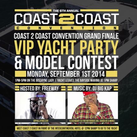 Rapper Freeway Scheduled to Host The 2014 Coast 2 Coast Convention VIP Yacht Party 