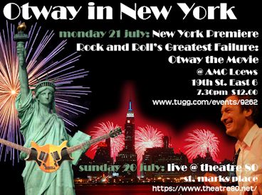 John Otway, The UK's Hugely Successful 'Rock Failure', Arrives In NYC On July 21, 2014