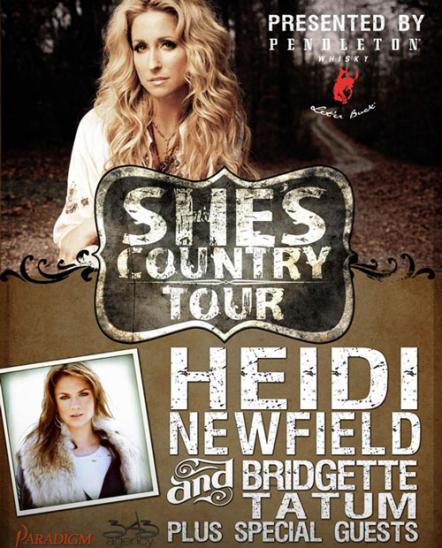 Heidi Newfield And Bridgette Tatum Bring Girl Power To She's Country Tour Presented By Pendleton Whisky