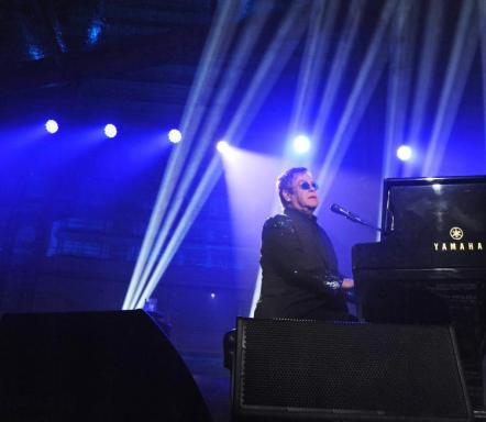 Sir Elton John Dazzles Crowd At Battersea Power Station