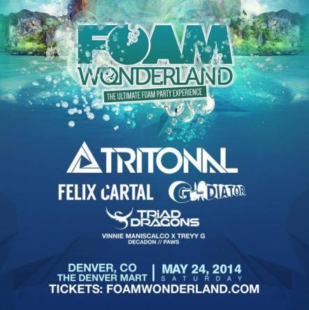 Foam Wonderland "The Ultimate Foam Party Experience" Returns To Denver, CO Memorial Day Weekend