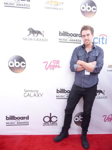 Swift Endeavor Artist Travis Leonard Lead Singer Of Hobart Ocean Attends 2014 Billboard Music Awards