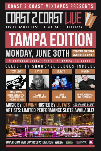 Coast 2 Coast Live Comes To Tampa, Florida On June 30, 2014