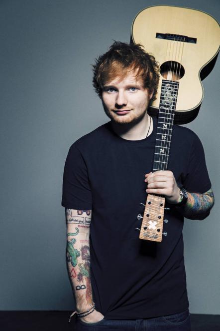 Ed Sheeran's "x" Acclaimed New Album Debuts Atop Soundscan/Bllboard 200 With Record-Breaking Sales