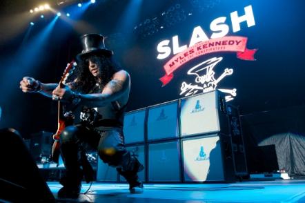 Slash: Featuring Myles Kennedy And The Conspirators Announce Sept. Takeover Of Iconic Hollywood Clubs; New Album 'World On Fire' Out Sept. 16