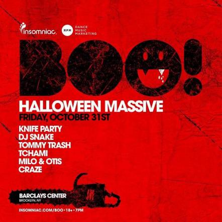 Insomniac Announces Artist Lineup For Boo! Halloween Show In New York