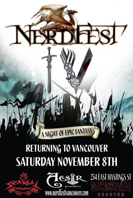 Revenge Of The Nerds: Vancouver's Fourth Annual Nerdfest November 8th at Rickshaw Theatre