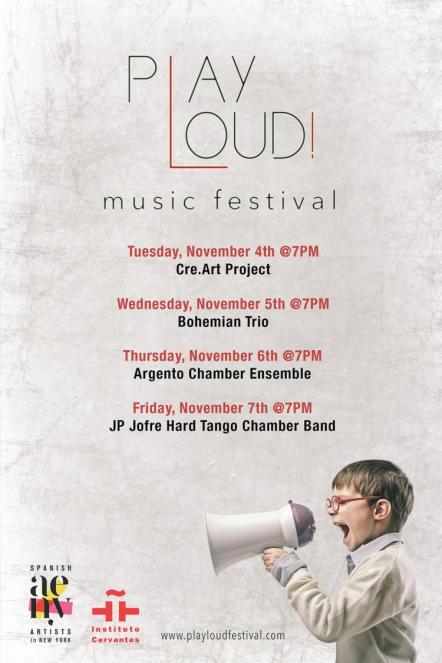 AENY - Spanish Artists In New York Presents Play Loud! Music Festival