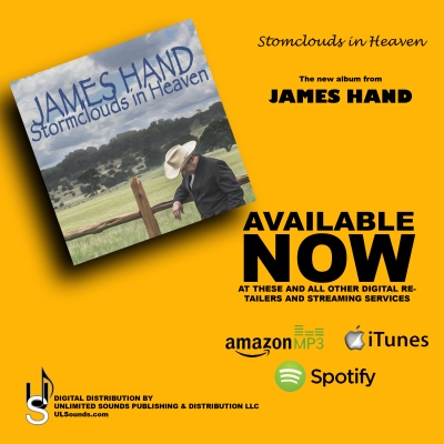 James Hand Releases New Country-Gospel Album 'Stormclouds In Heaven'