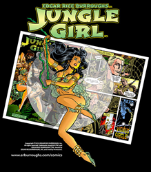 Edgar Rice Burroughs' "Jungle Girl" An All-New Digital Webcomic Launch