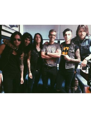 Jason Flom's Lava Records Black Veil Brides' Highly Anticipated Self-Titled Album Debuts At #4 On The US iTunes Album Chart