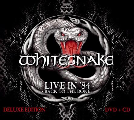 Whitesnake's Live In 84 - Back To The Bone, New CD/DVD With Classic And Rare Performances Already Number One On The Japanese Charts