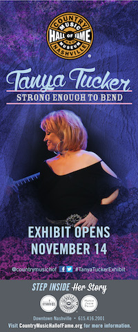 Tanya Tucker: Strong Enough To Bend Opens November 14 At Country Music Hall Of Fame And Museum