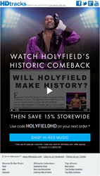 Attention Fight Fans And Music Lovers! Heavyweight Champ Evander Holyfield Returns To The Ring, Scores Knockout In Bid To Promote Better-Sounding Music