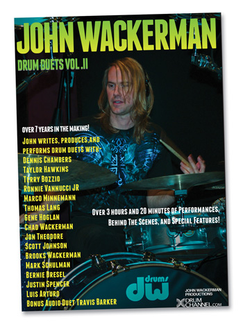 John Wackerman's "Drum Duets Volume II" From Drum Channel