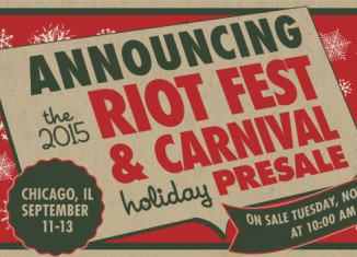Riot Fest Announces Holiday Pre-Sale And Karma Cash Program