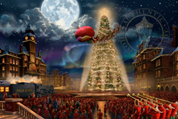 The Thomas Kinkade Company Announces The Limited Edition Art Release Of "The Polar Express"