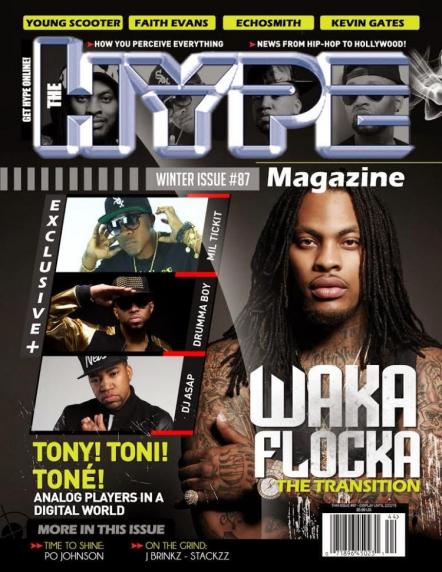 Waka Flocka Covers Winter Issue Of The Hype Magazine