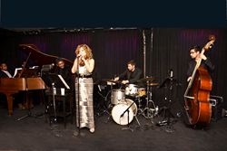 Lourdes Duque Baron And Ron Ellington Shy Dazzle During Their Vitello's Jazz Club Show