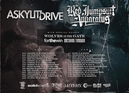 A Skylit Drive Announce Spring Nationwide Tour With The Red Jumpsuit Apparatus!!