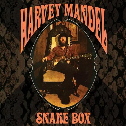 Legendary Blues Guitarist Harvey "The Snake" Mandel Releases Early Solo Albums In 6CD Box Set!