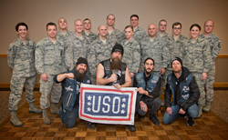 USO Brings Black Label Society To Cannon Air Force Base To Rock Out With Troops, Just Days Before Band's 28-City European Tour