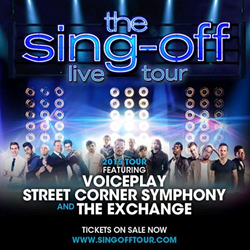 The Sing-Off Live! Tour Announces Local A Cappella Talent To Open On The 55-City National Tour Starting February 17th